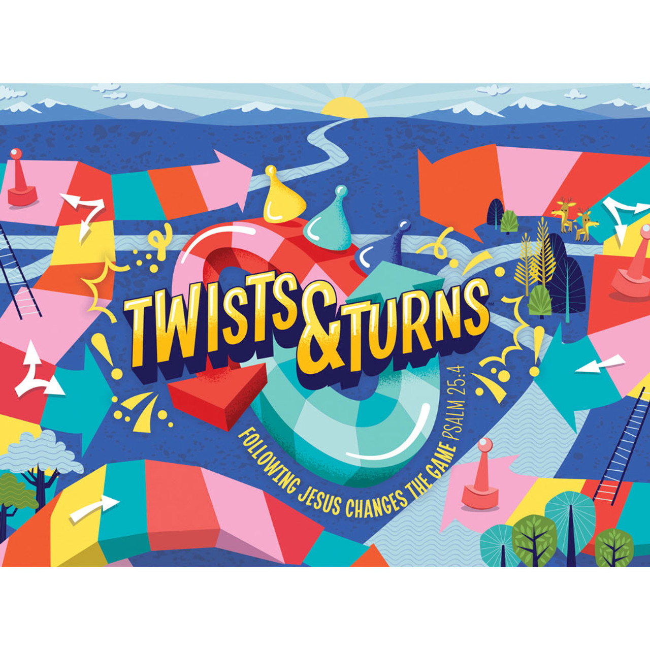 Note Cards Pack Of 10 Twists Turns VBS 2023 By Lifeway   005840672 Media 01  30761.1672878863 