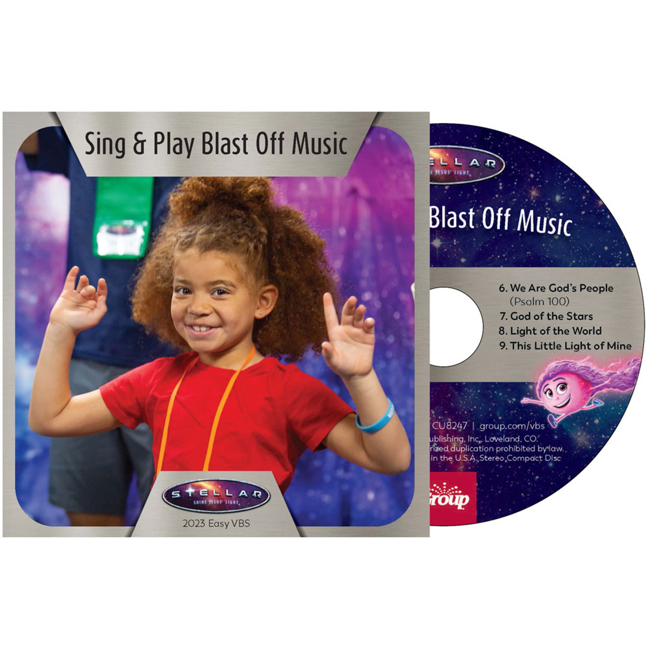 Sing & Play Blast Off Music Participant CD - Stellar VBS 2023 by Group