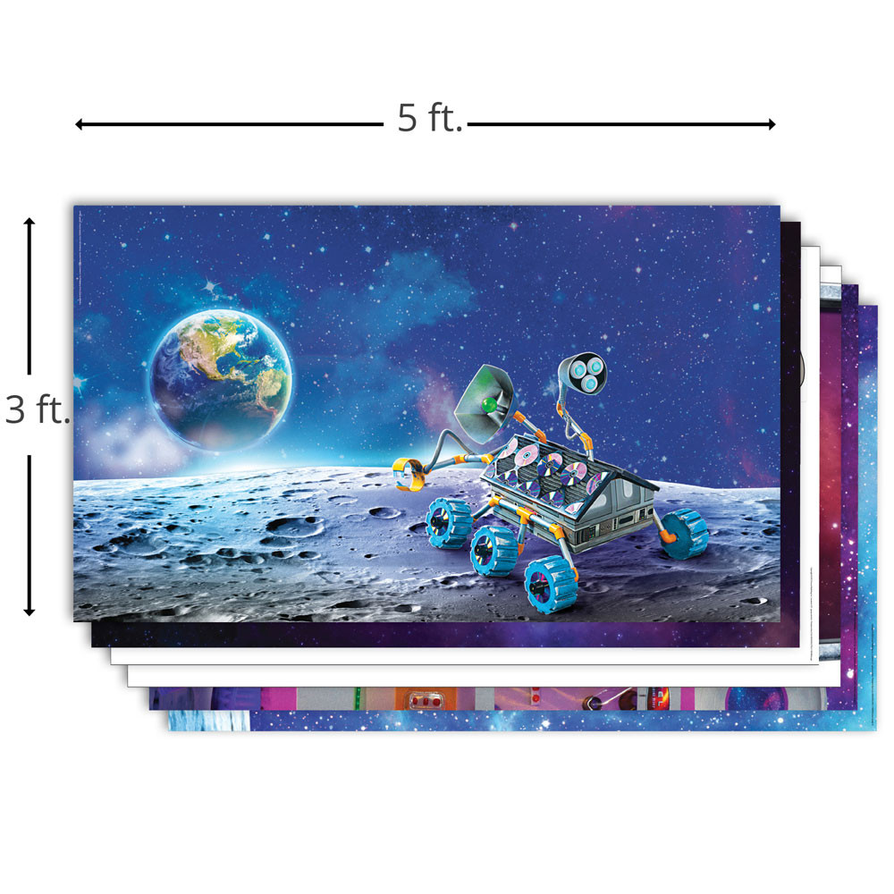 Giant Decorating Poster Pack - set of 6 - 3' x 5' - Stellar VBS