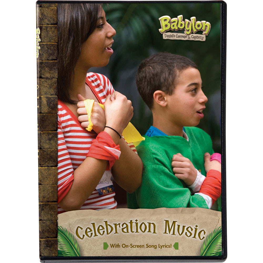 Celebration Music DVD - Babylon VBS 2023 - Concordia Supply