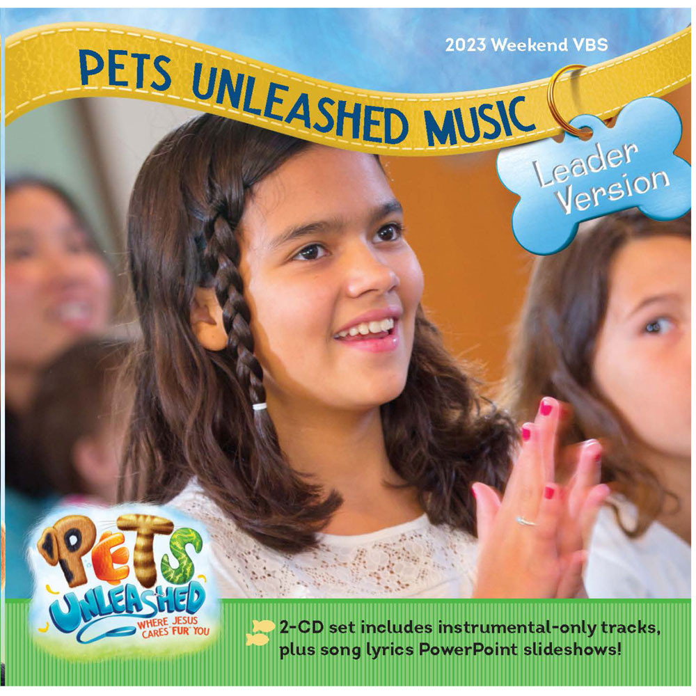 Music & More Leader Version 2 CD Set - Pets Unleashed Weekend VBS 2023