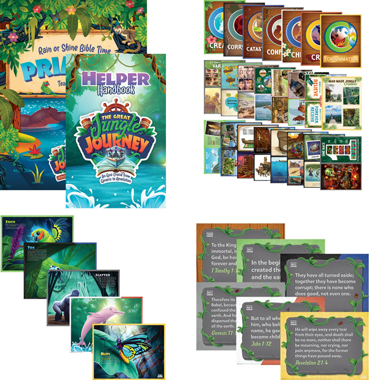 Primary Resource Kit Jungle Journey Answers VBS 2024 Concordia Supply