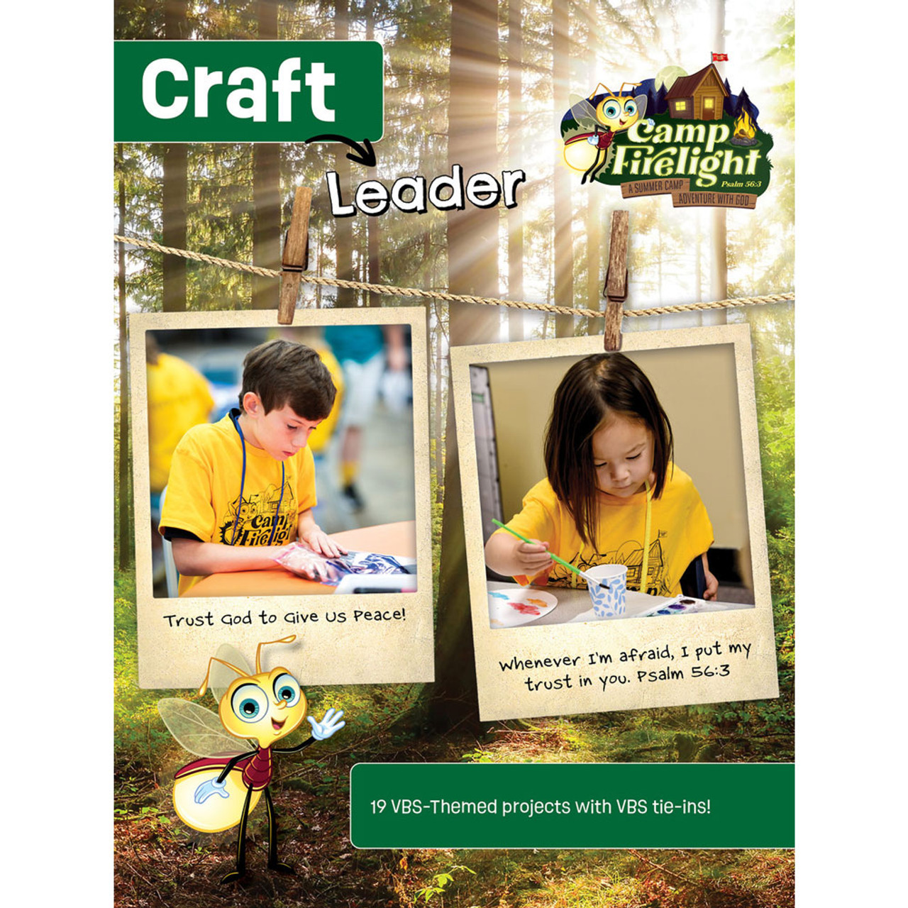 Craft Leader Camp Firelight VBS 2024 by Cokesbury Concordia Supply