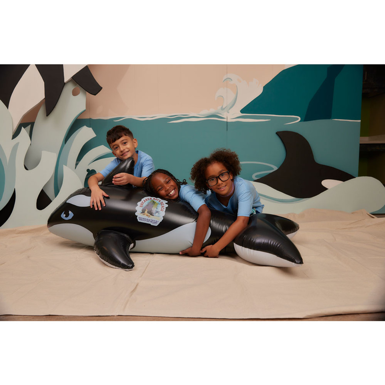 Giant Inflatable Orca Breaker Rock Lifeway VBS 2024 Concordia Supply
