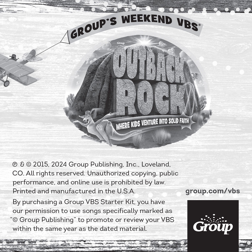 Music Leader Version 2-CD Set - Outback Rock VBS 2024 by Group