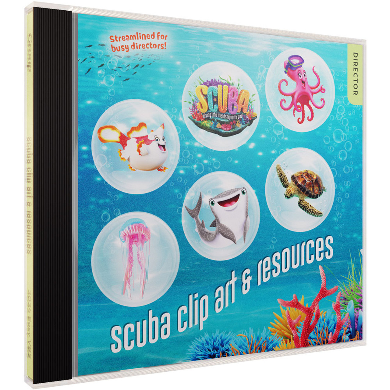 Scuba Clip Art & Resources CD - Scuba VBS 2024 by Group