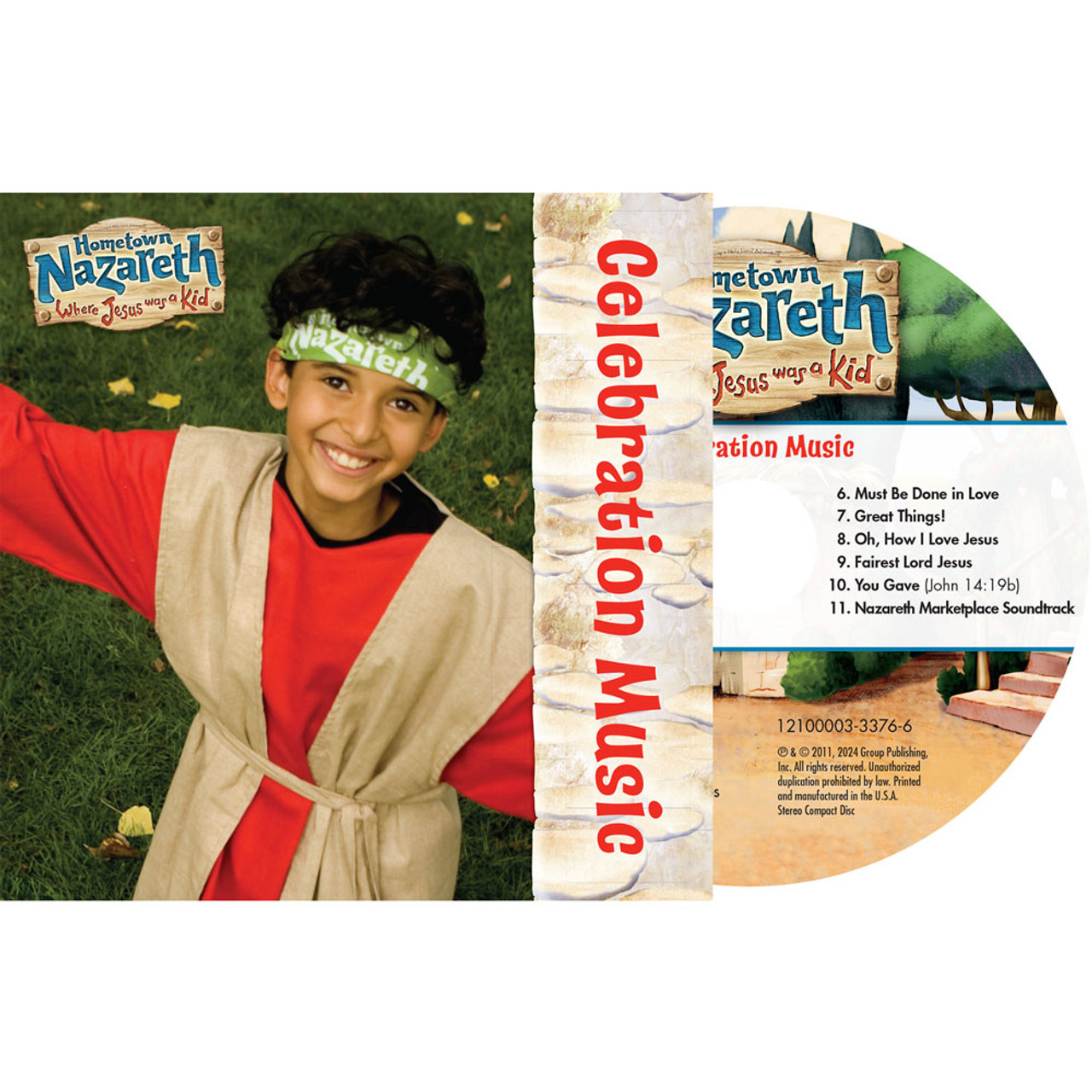 Celebration Music CD Hometown Nazareth VBS 2024 by Group Concordia