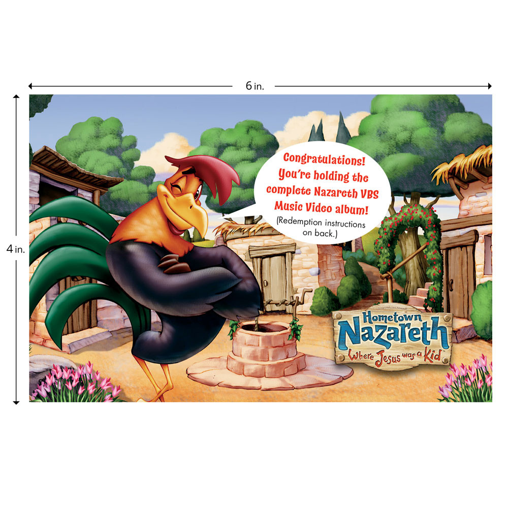 Celebration Music Streaming Card - Hometown Nazareth VBS 2024 by