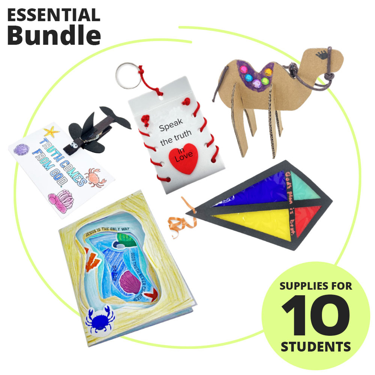 Crafts Essential BUNDLE Elementary (Enough for 10 Kids) Breaker