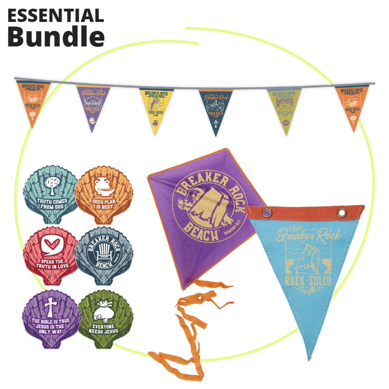Too-Cool-to-Miss Decor BUNDLE - Breaker Rock Beach VBS 2024 by