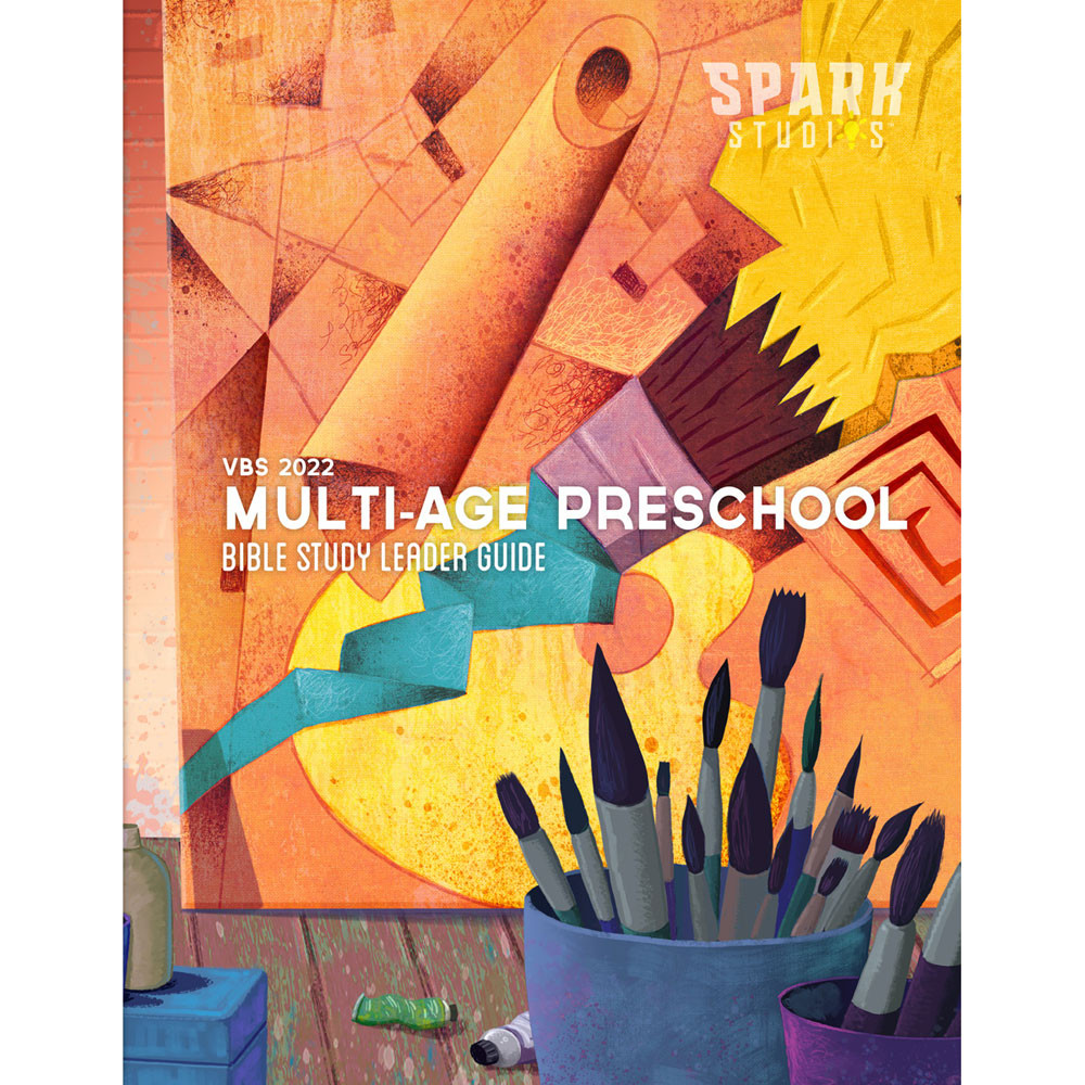 Multi age Preschool Bible Study Leader Guide Spark Studios VBS 2022 multi-age-preschool-bible-study-leader-guide-spark-studios-vbs-2022