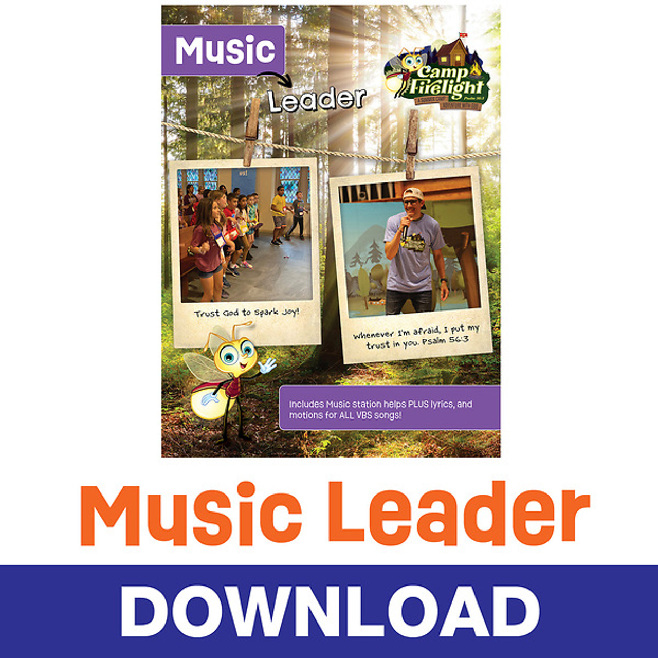 Music Leader Download Camp Firelight VBS 2024 by Cokesbury