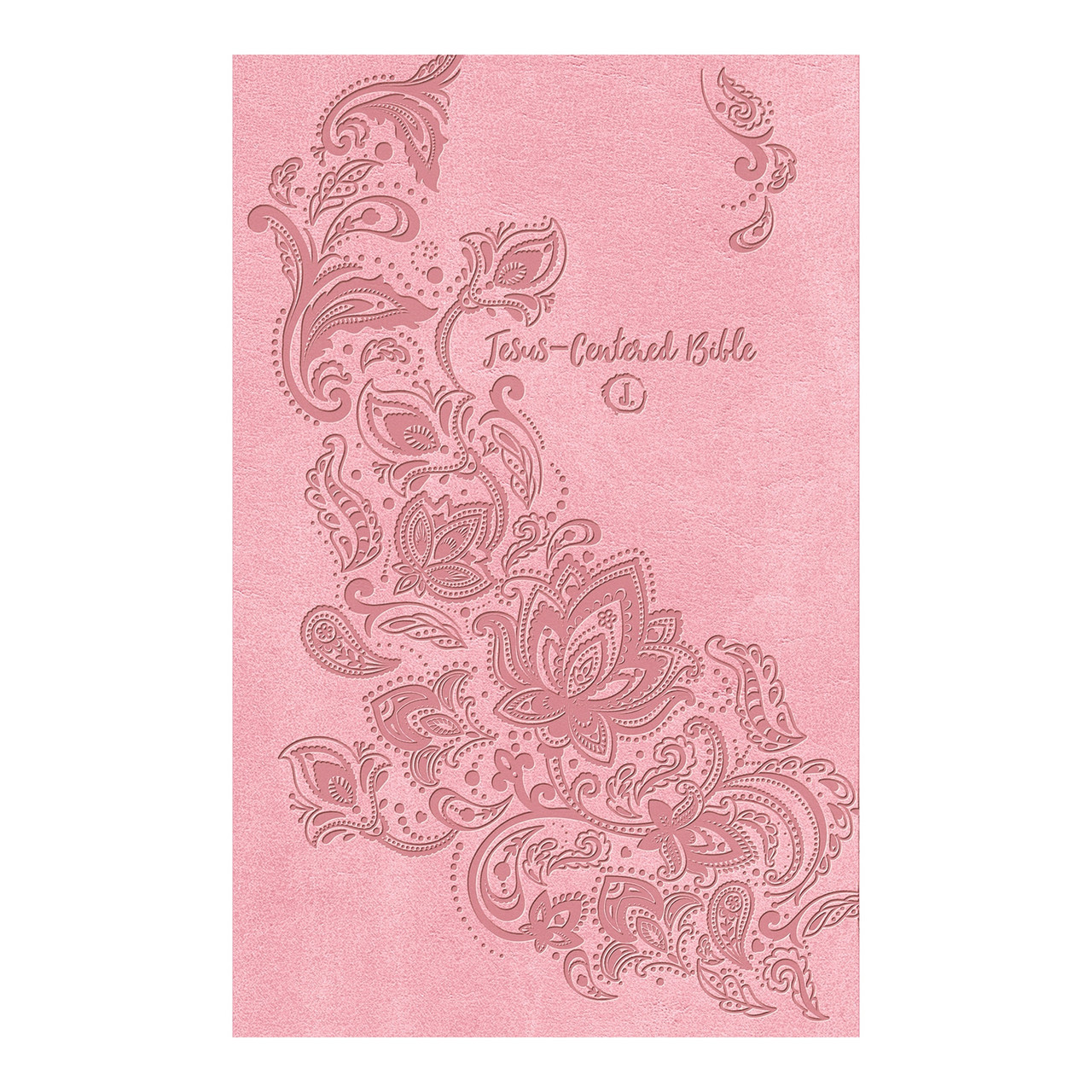 NLT Jesus-Centered Bible (Imitation Leather, Pink) - Concordia Supply