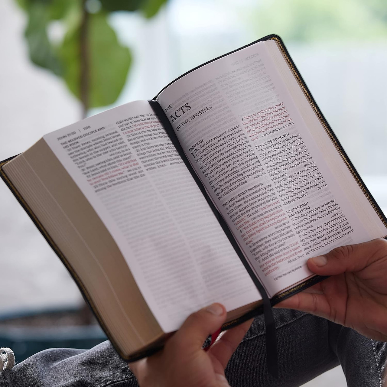 NKJV Personal-Size Large-Print Reference Bible, Comfort Print