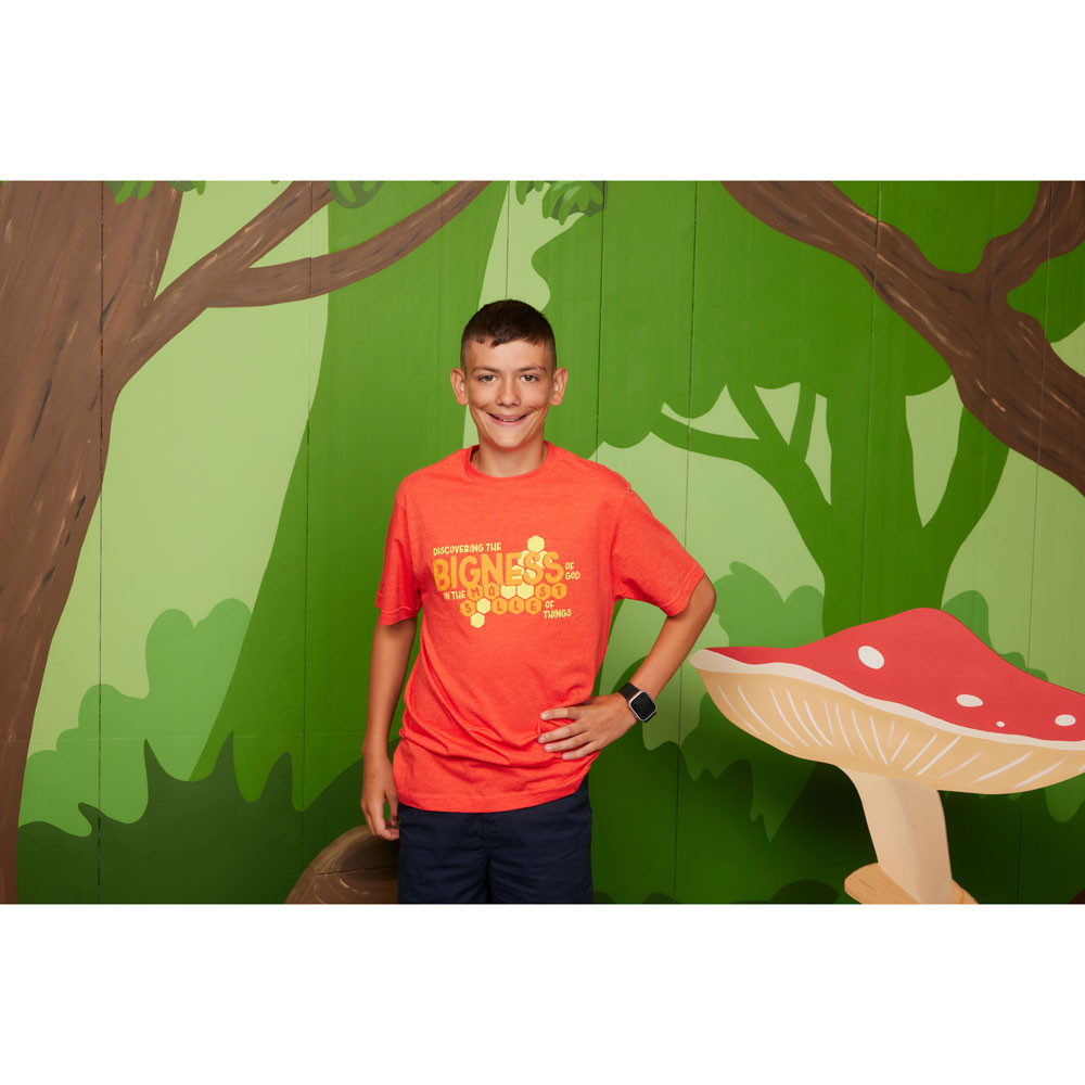 Adult Red Honeycomb T-Shirt - Adult 2XL - Magnified! VBS 2025 by