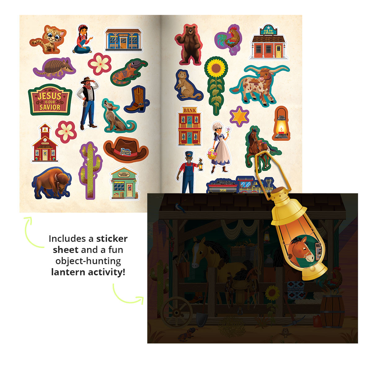 wonder wander　who are you　文学少女インセイン　セット KJV Adventure Guide and Sticker Set Junior/Primary (Pack of 10