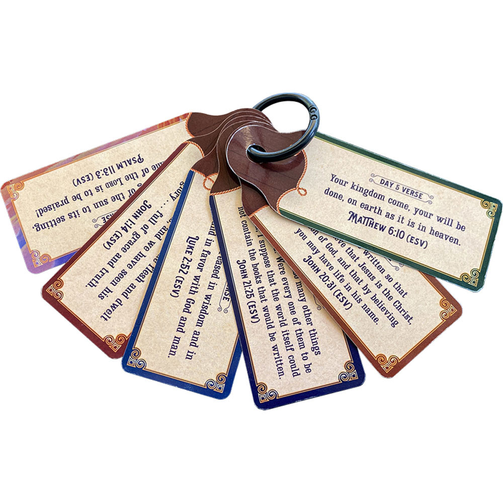 ESV Memory Verse Cards (Pack of 10) - Wonder Junction VBS 2025 by