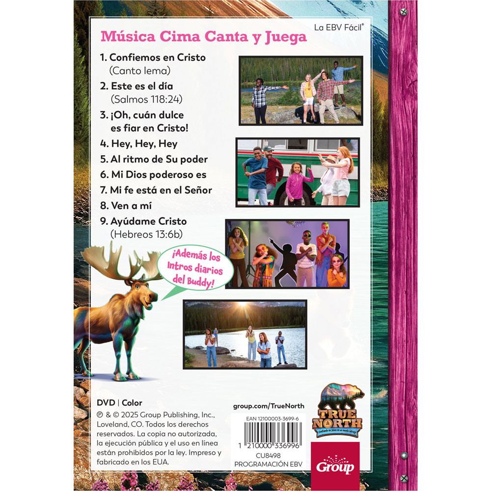 Spanish Sing & Play Peak Music DVD - True North VBS 2025 by Group