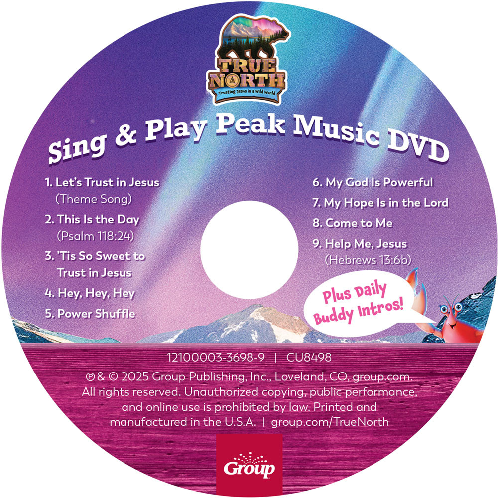 Sing & Play Peak Music DVD - Leader Resource - Includes music