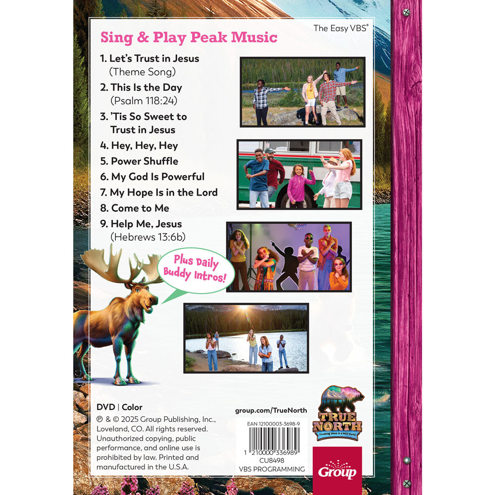 Sing & Play Peak Music DVD - Leader Resource - Includes music