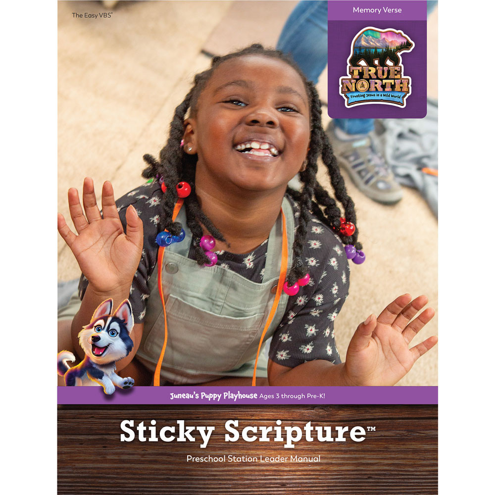 Juneau's Puppy Playhouse Sticky Scripture Leader Manual - True