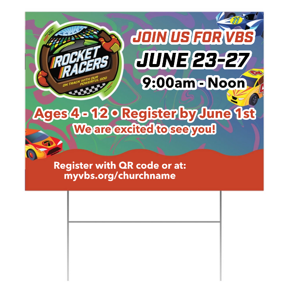 Easy Custom Outdoor Yard Sign - Personalize in Real Time - Rocket ...