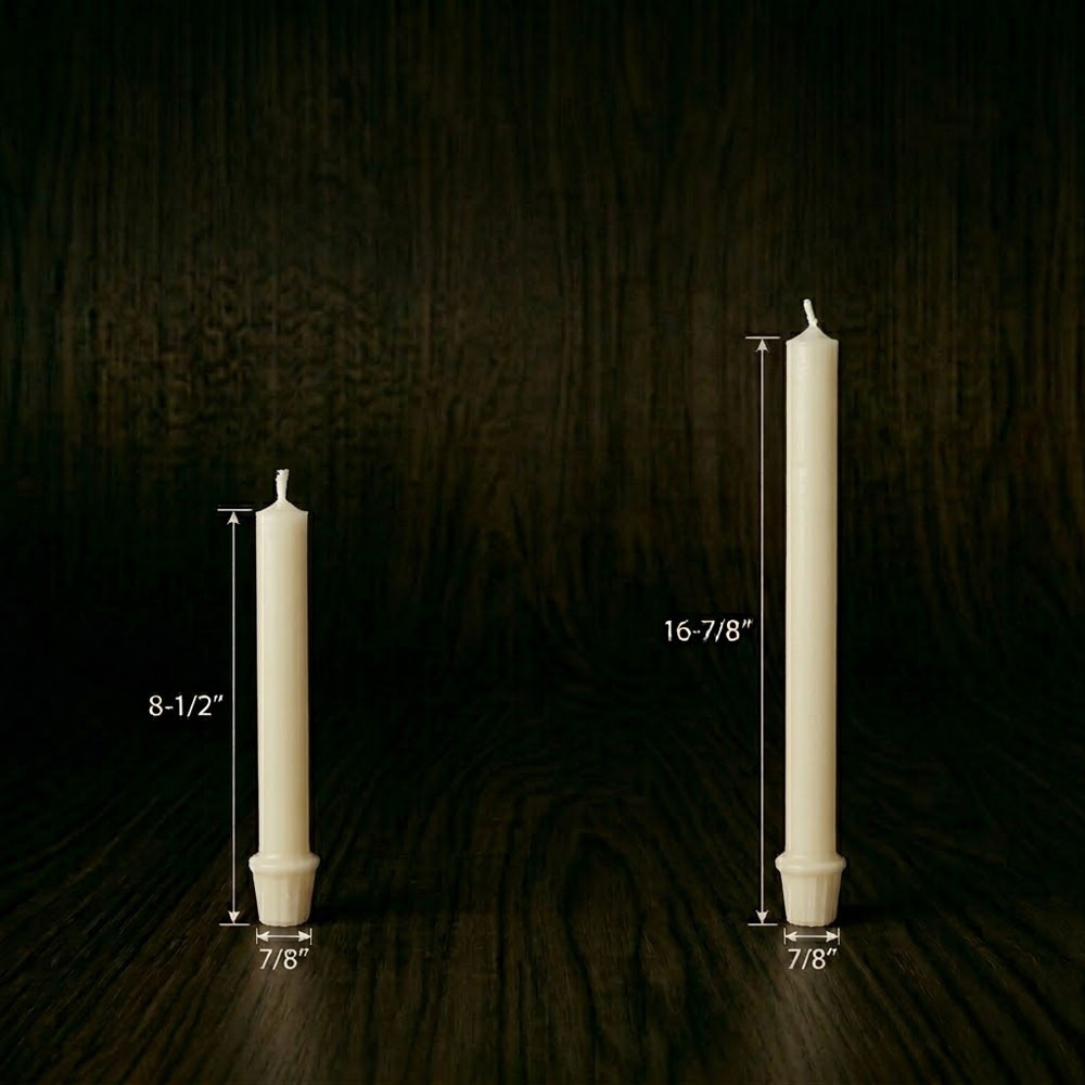 51% Beeswax Candle 7/8