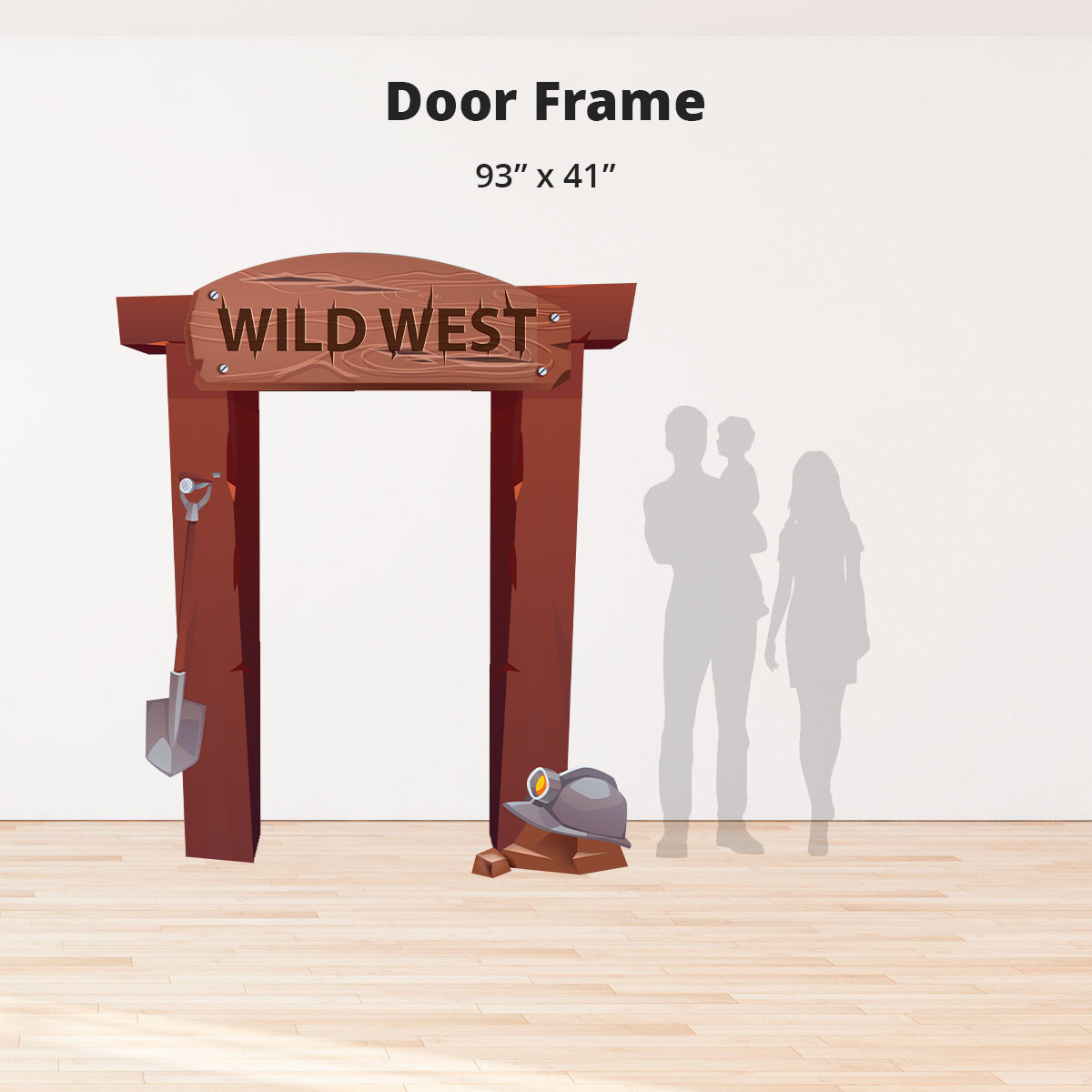 Door Frame - Easy Scene Pop-Up Giant VBS Display - (93 in x 41 in Door Frame - Easy Scene Pop-Up Giant VBS Display - (93 in x 41 in