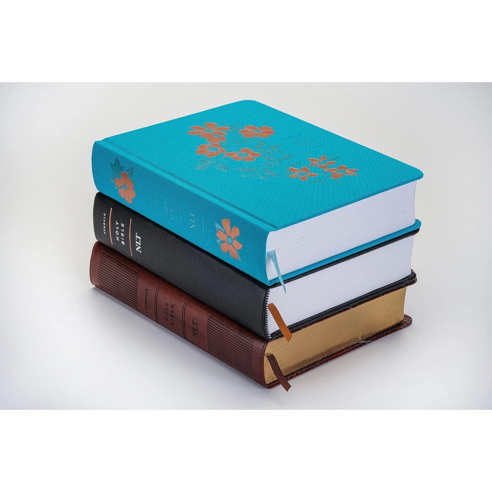 NLT Wide Margin Bible, Filament Enabled, Indexed (Hardcover, Black