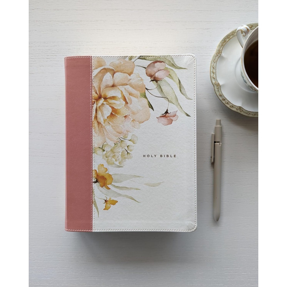 NLT Wide Margin Bible, Filament Enabled, Thumb Indexed (Imitation
