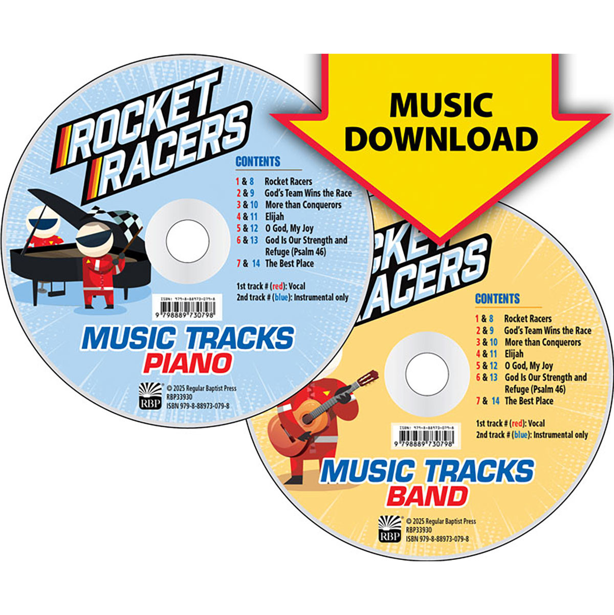 Music Download - Rocket Racers VBS 2025 by RBP - Concordia Supply