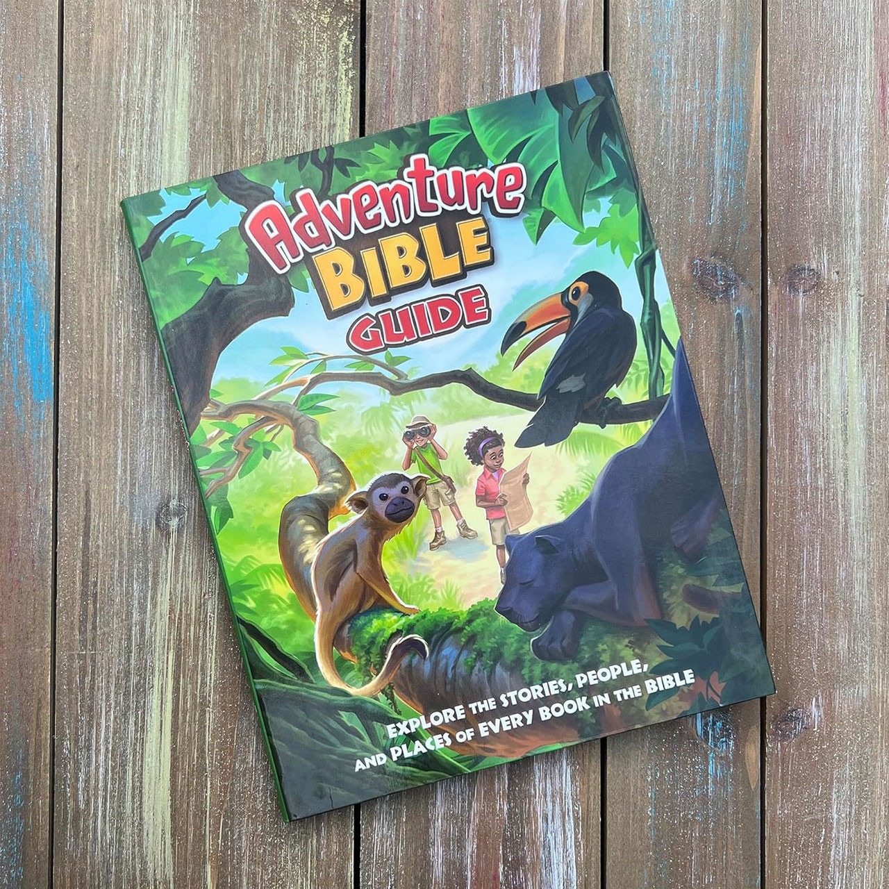 Adventure Bible Guide: Explore the Stories, People, and Places of