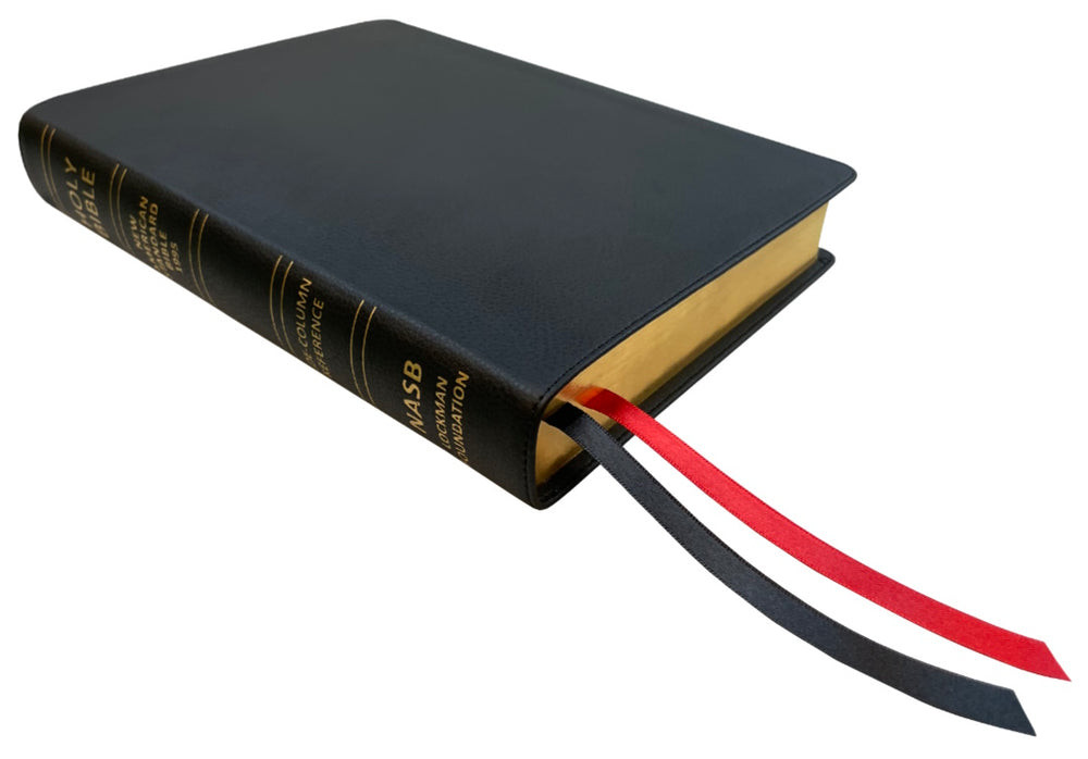 NASB Side-Column Reference Bible, Reference (Genuine Leather