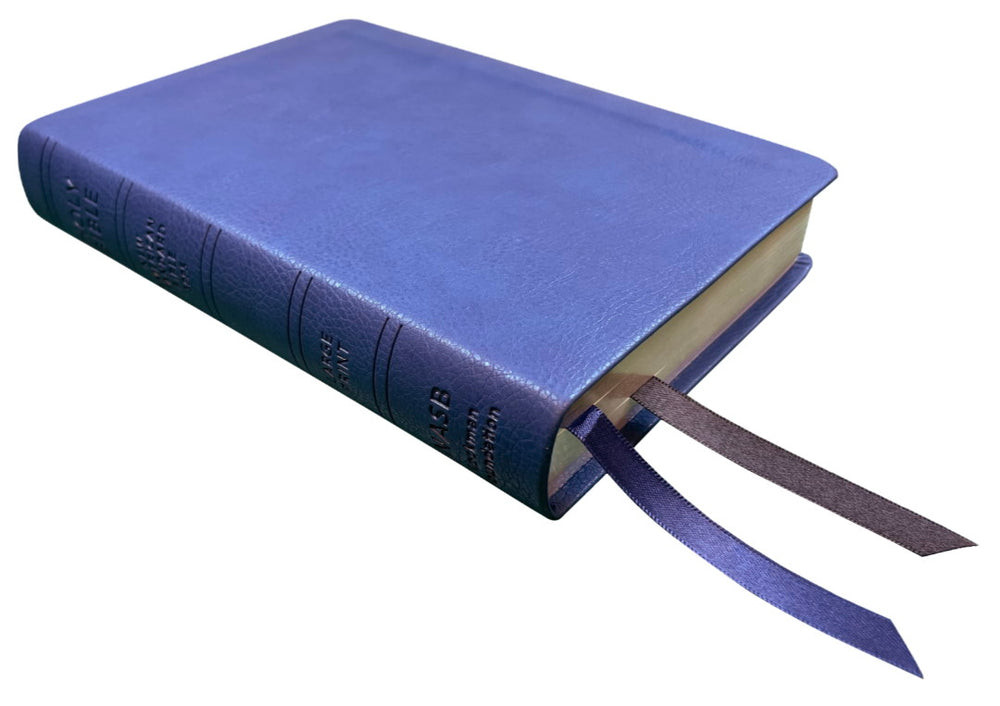 NASB 1995 Large Print Compact Bible (Imitation Leather, Blue