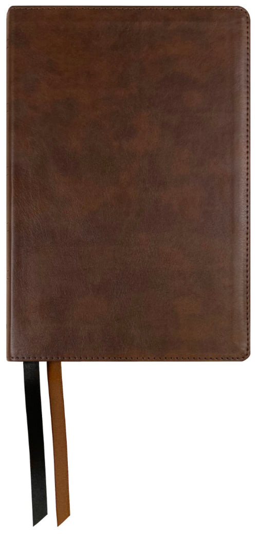 NASB 2020 Reader's Bible (Imitation Leather, Brown) - Concordia Supply