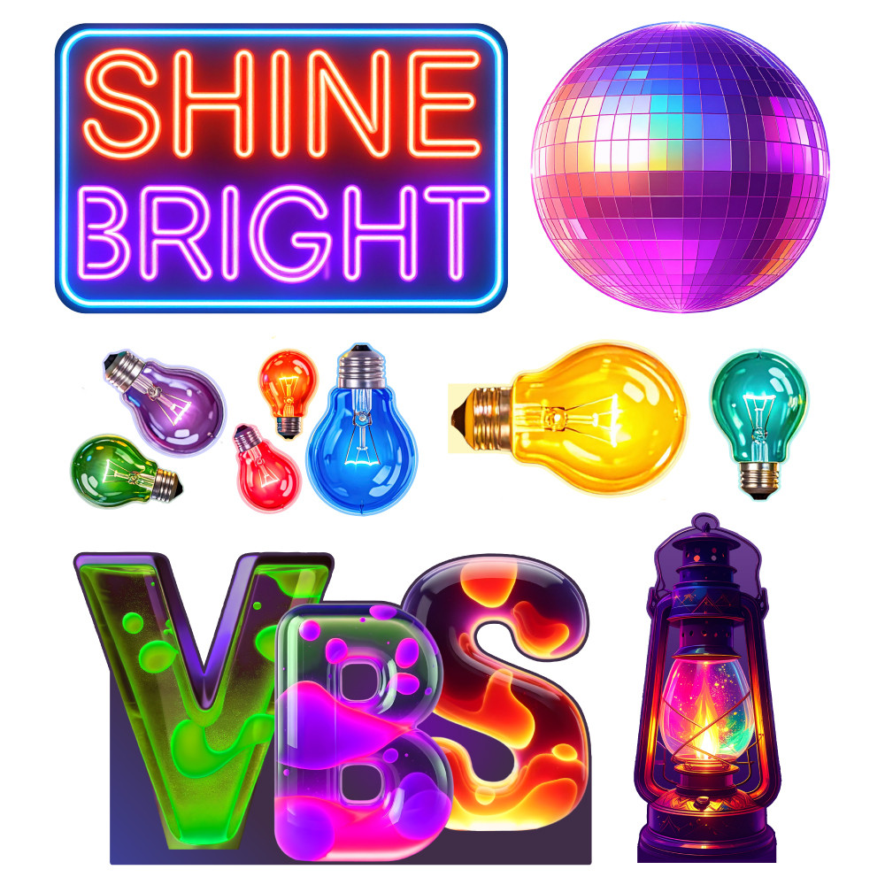 Shine Bright 5-Sets Small Display Bundle - Easy Scene Pop-Up Giant