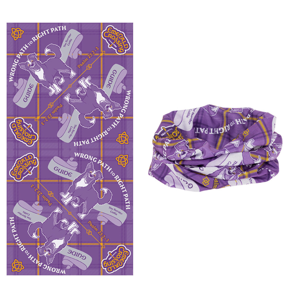 Tubular Bandana Purple (Pack of 10) - Emerald Crossing VBS 2026 by