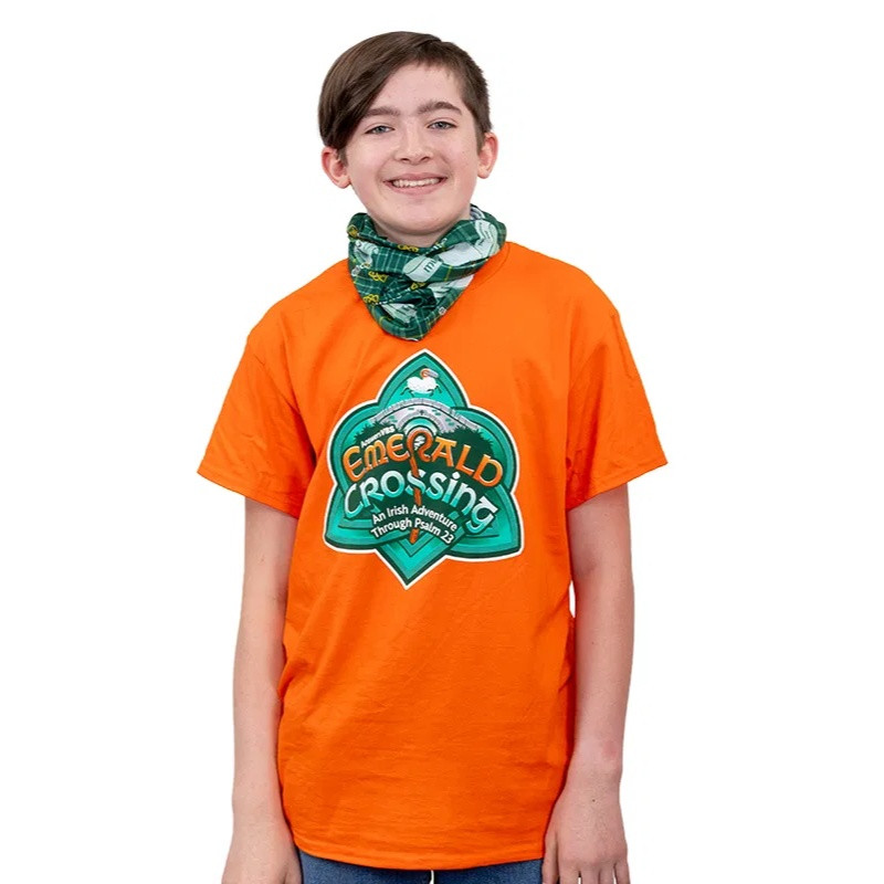 Tubular Bandana Purple (Pack of 10) - Emerald Crossing VBS 2026 by