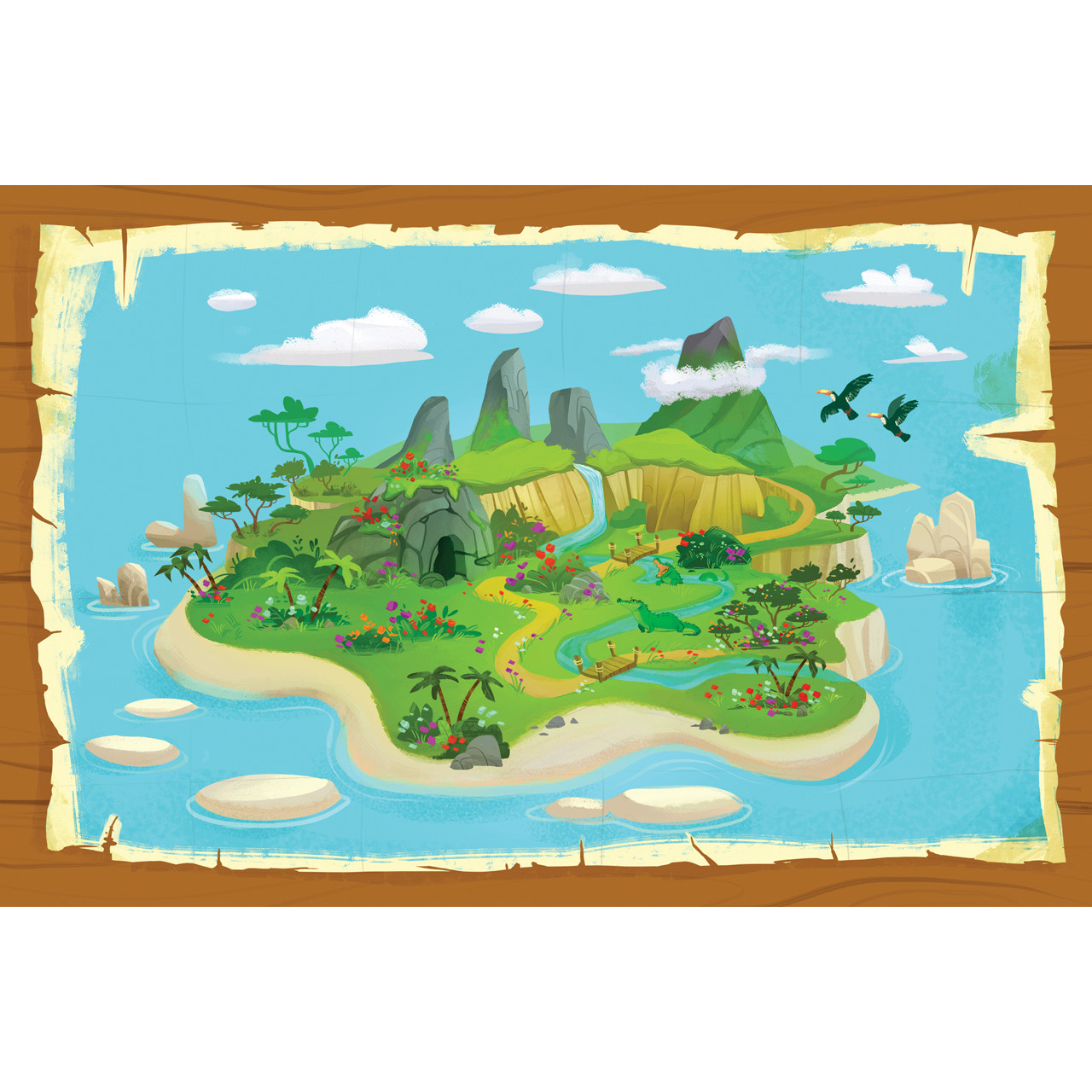 Decorating Posters (Set of 4) - Tropical Trek VBS 2026 - Concordia