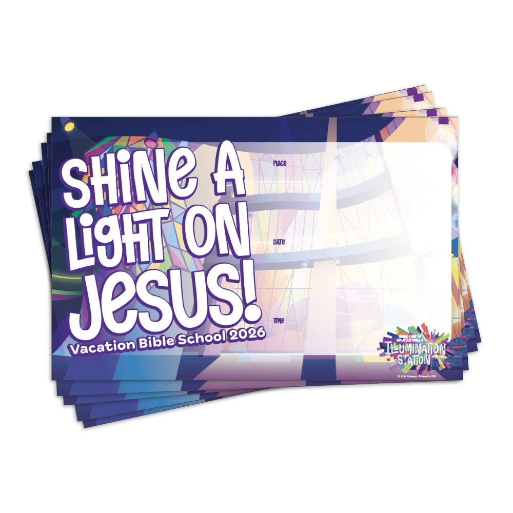 Vbs Createwindow Window Signs (Pack of 5) - 11 in. x 17 in. - Illumination Station VBS ...