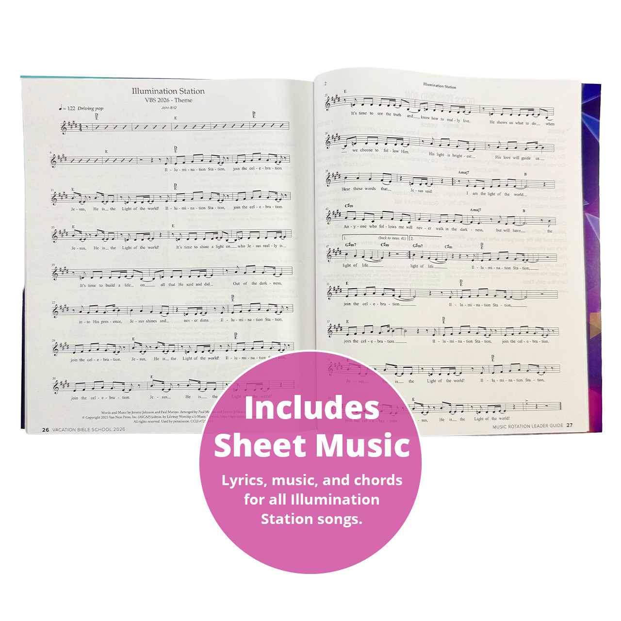 Music Rotation Leader Guide With DVD - Illumination Station VBS