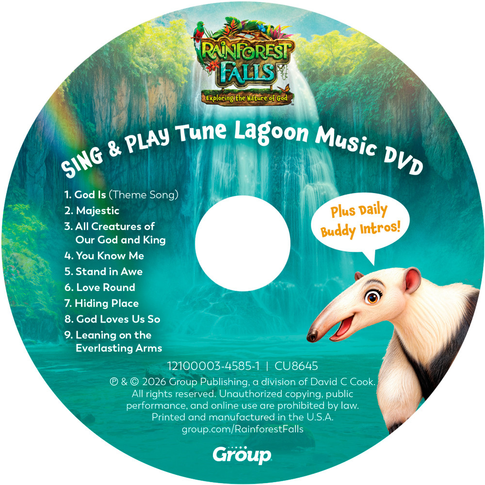 Sing & Play Tune Lagoon Music DVD - Leader Resource -Rainforest