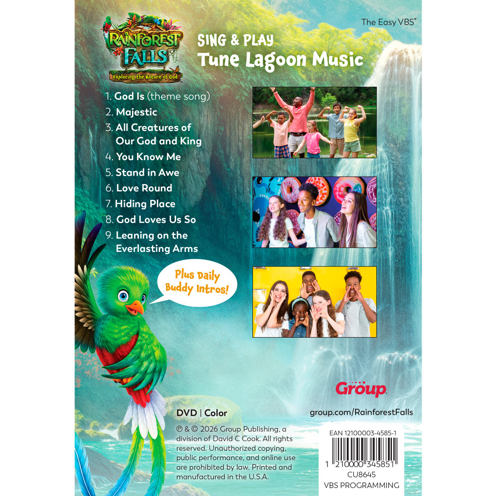 Sing & Play Tune Lagoon Music DVD - Leader Resource -Rainforest