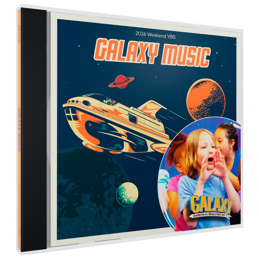 Galaxy Music CD - Participant Version - Galaxy Weekend VBS 2026 by