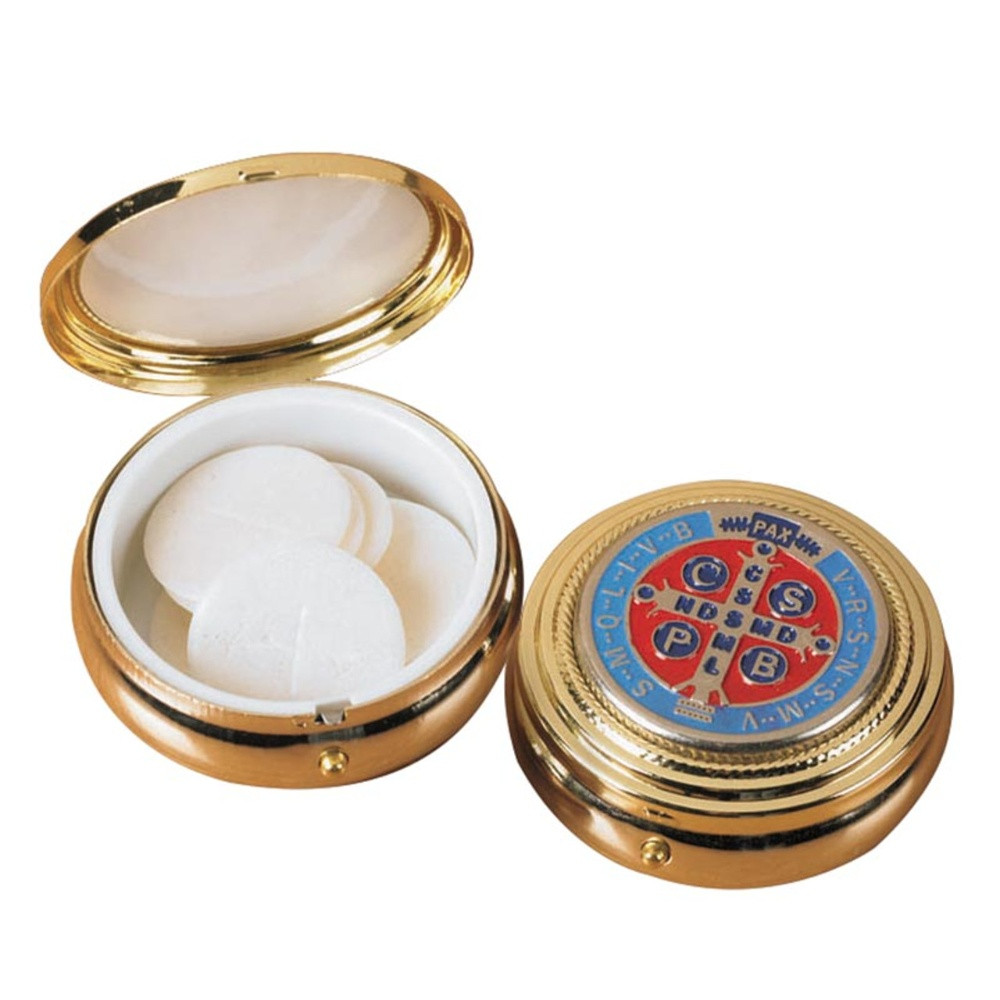 ピ*子様 ＊セントポーリア＊KF-Christian Traditions SP ST. BENEDICT PYX 4/PK - Concordia Supply