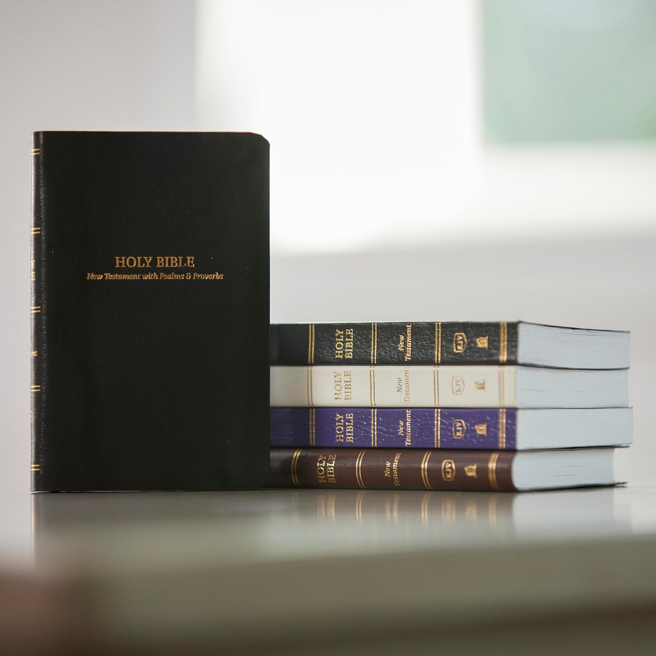 KJV Holy Bible Pocket New Testament with Psalms and Proverbs