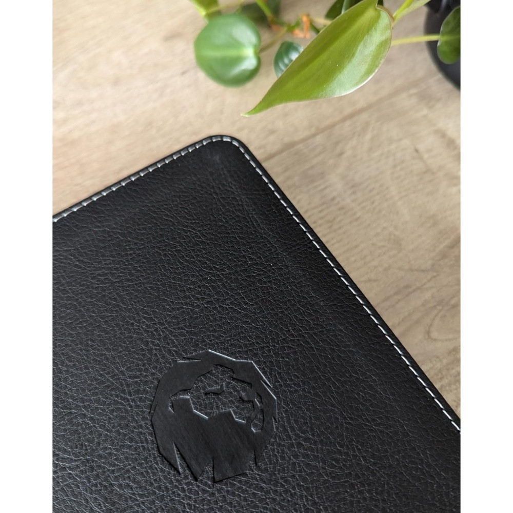 NLT Compact Bible, Filament Enabled (Leatherlike, Regal Lion Black