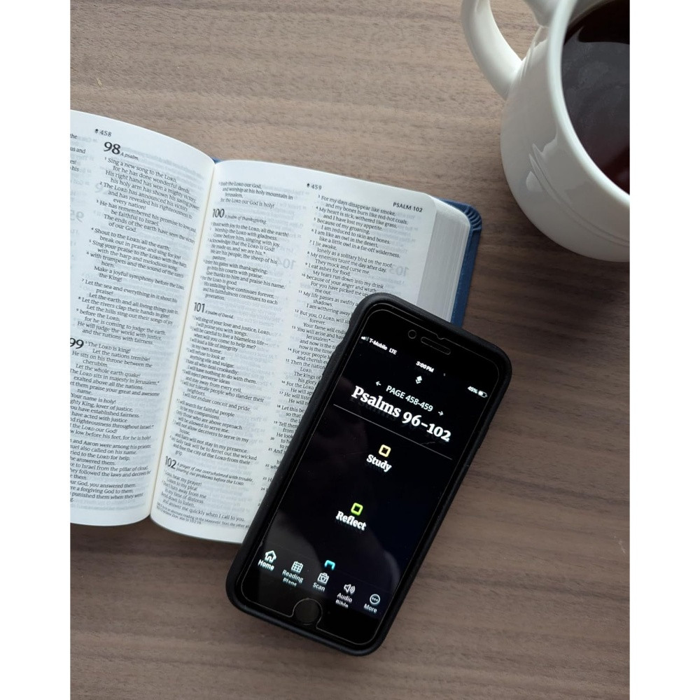 NLT Premium Value Compact Bible, Filament Enabled (Leatherlike