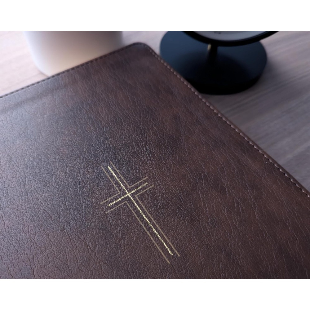 NLT Indexed Giant Print Bible, Filament Enabled (Leatherlike