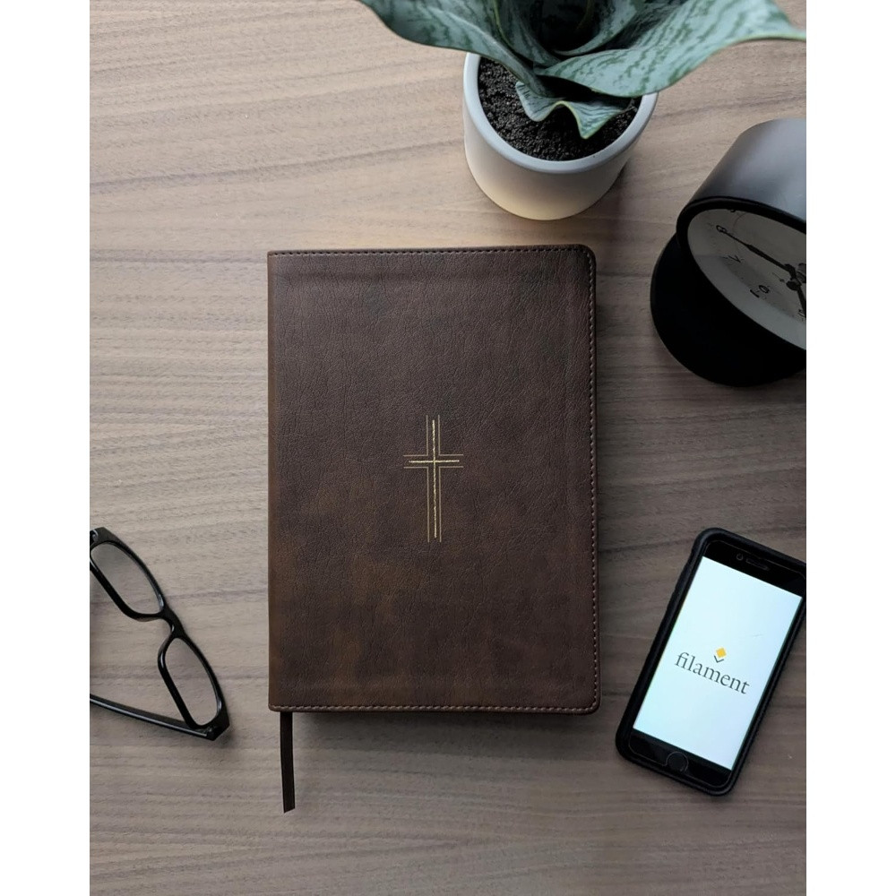 MS Bibleセット NLT Indexed Giant Print Bible, Filament Enabled (Leatherlike